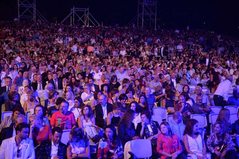 Jean Michel Jarre at Baalbeck Festival